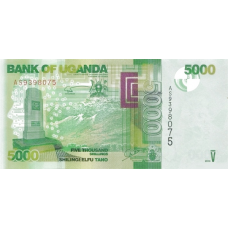 P51c Uganda - 5000 Shillings Year 2013